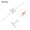 sourcing map 20pcs 150K Ohm NTC Thermistors Resistors, MF58 3950B