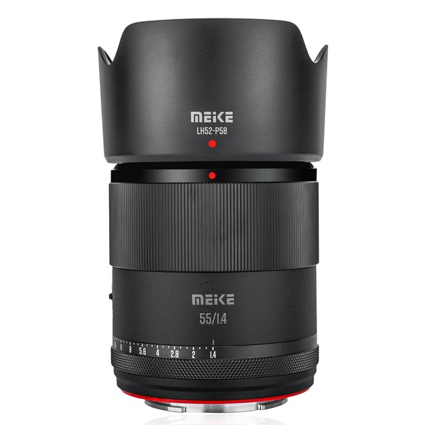 Meike 55mm F1.4 Standard Aperture APS-C Frame AF STM(Stepping Motor)