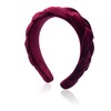 Dresyu Braided Headbands Velvet Headband for Women Soft Twisted Hair