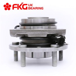 FKG 513124 Front Wheel Bearing Hub Assembly For 97-05 Chevy Blazer 4WD, 97-04 Chevy S10 4WD, 97-05 GMC Jimmy 4WD, 97-04 GMC Sonoma 4WD, 98-00 Isuzu Hombre 4WD, 97-01 Oldsmobile Bravada