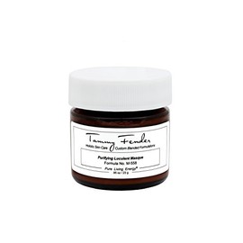 TAMMY FENDER - Purifying Luculent Masque | Natural, Organic, Cruelty Free, Non-Toxic Skincare | Soften, Exfoliate, & Nourish | Clay-Based Face Mask | All Skin Types (.5 oz - Travel Mini)
