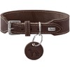 HUNTER Aalborg Extra Wide Collar Dark Brown Extra Wide Soft