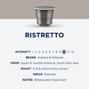 CafePod Coffee Pods Nespresso Compatible Ristretto 60 Aluminium Capsules