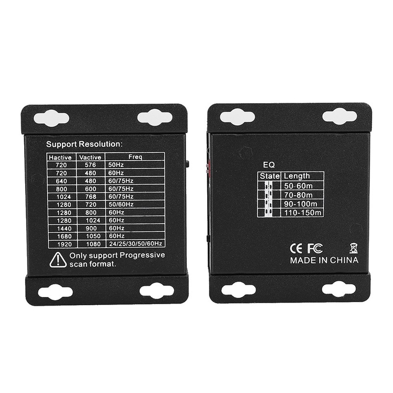 Single Network Cable Extender HDMI Visual Lossless 150 Meter