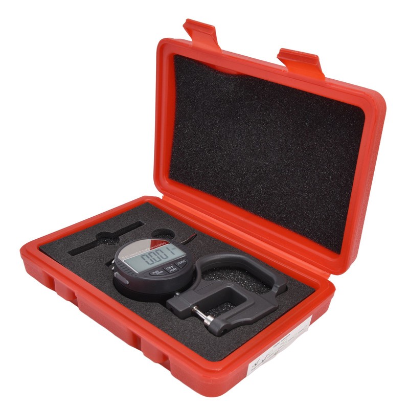 Electronic Thickness Gauge Portable LCD Digital Micrometer Thickness Measuring Tool