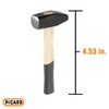 Picard Blacksmith Hammer, Alloyed Special Steel Head, Durable Ash Wood