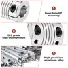 Motor Shaft 5 mm to 10 mm Flexible Shaft Couplings,
