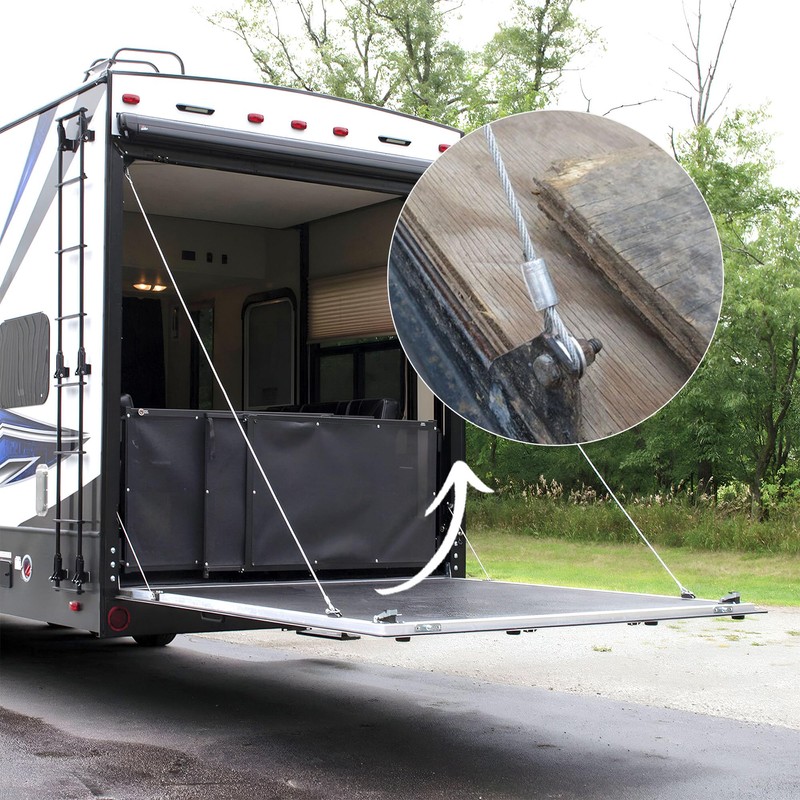 VIRTIONZ 2PCS 150" Replacement Cable Wire - Enclosed Cargo Trailer