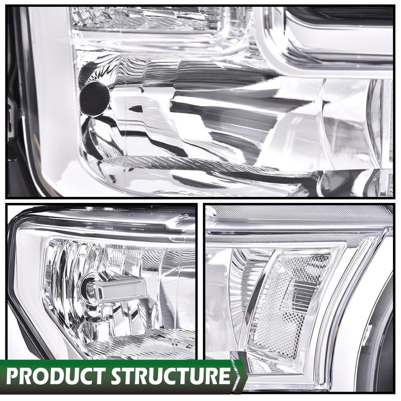 LQI Headlights Assembly Compatible with 2015 2016 2017 Ford F150