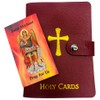 Holy Card Holder Set 20 Sleeves Per Booklet with Saint