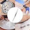 2PCSPrecision Tweezers, Stainless Steel Pointed Tweezers for Craft, Electronics, Soldering,