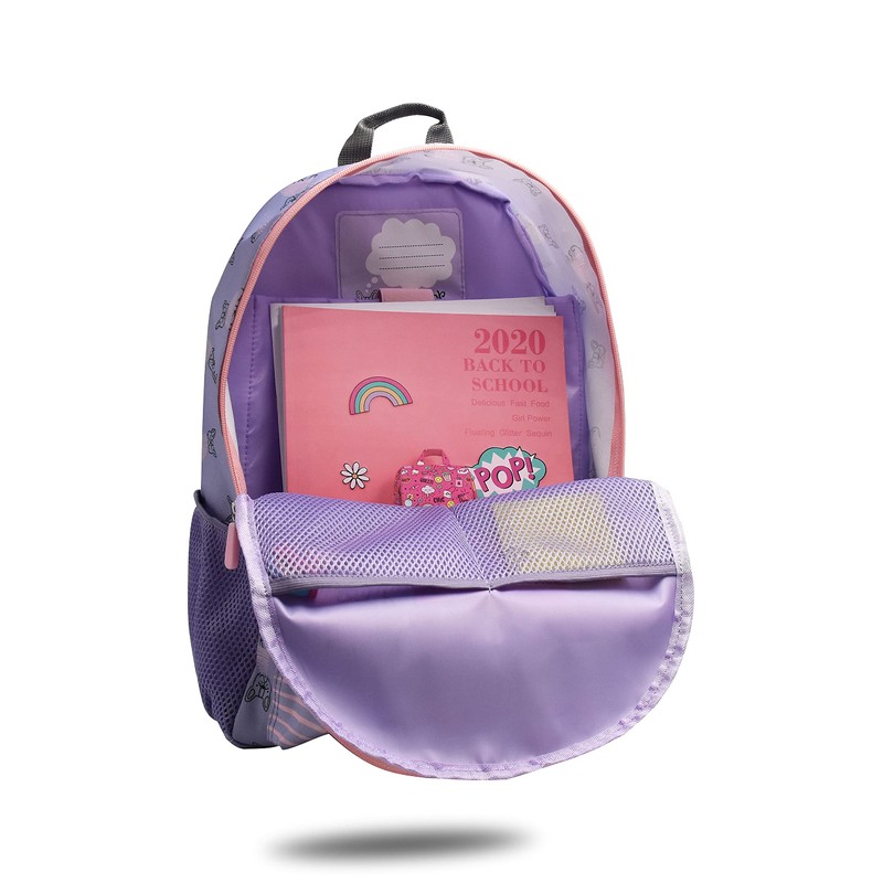 Pep Rally Backpack, Artwork, Lilac