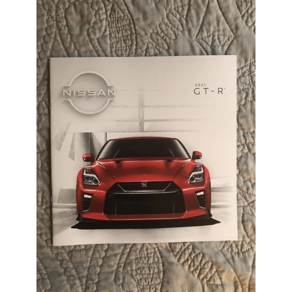 2021 NISSAN GT-R 16-page Original Sales Brochure