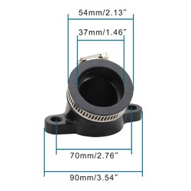 GOOFIT Carburetor Intake Manifold Boot Replacement for Polaris Xpedition 325 ATP 330 4X4Trail Boss325 3087050