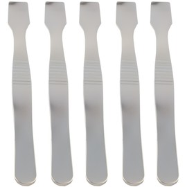 Delcast 5pcs Metal Spudger Pry Bar Tool Opening Seperation Tool Smart Phone Laptop Tablet Electronics Repair