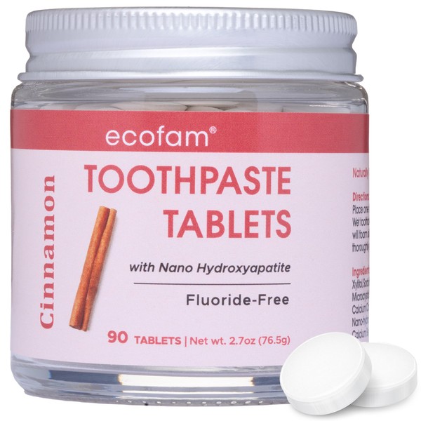Toothpaste Tablets – Cinnamon | Nano Hydroxyapatite Toothpaste Tablets Chewable