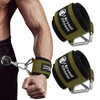 J Bryant Fitness Wrist Straps with Hooks for Weightlifting, Strength