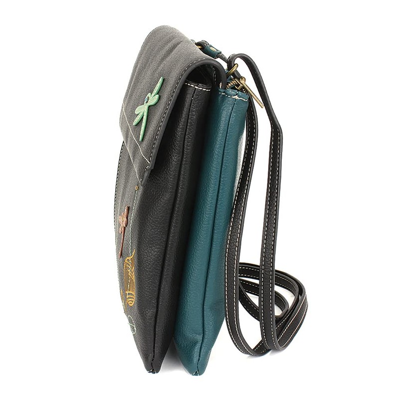 CHALA Criss Messenger Bag - Dragonfly - Black