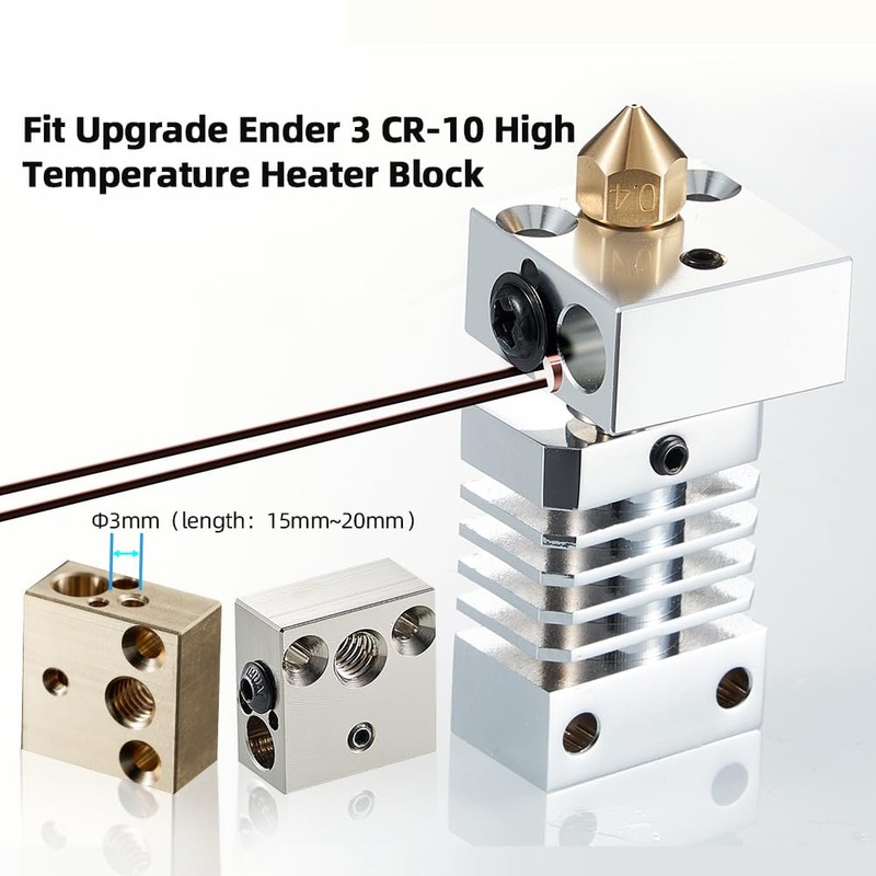 5Aplusreprap 3D Printer Thermistor HT-NTC100K 3950 High Temperature Sensor for