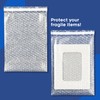 The Boxery 8x11.5" Clear Self-Sealing Bubble Out Bag Pouches -50