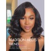 Wig Luvme Hair Light Yaki Loose Wave 25cm Human Hair