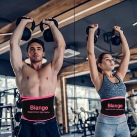 Faja Deportiva De Sudoración Para Abdomen Cintura Para Gym