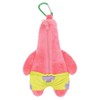 Tees Factory SB-5546292PT Plush Zipper Mascot with Carabiner Patrick H