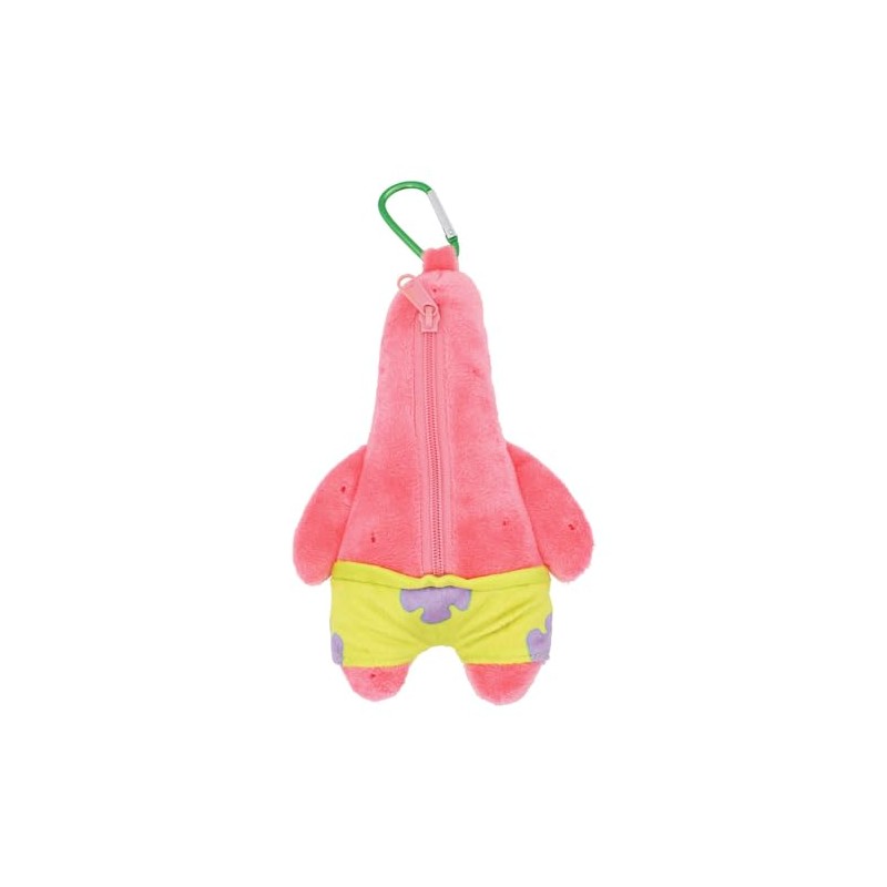 Tees Factory SB-5546292PT Plush Zipper Mascot with Carabiner Patrick H
