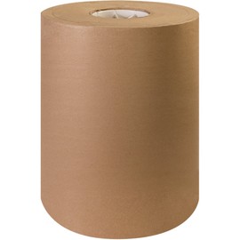 Aviditi Kraft Paper Rolls, 30#, 6" x 1,200', Kraft, 100% Recycled Paper, Ideal for Packing, Wrapping, Craft, Postal, Shipping, Dunnage and Parcel