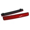 2x Red Lens Rear Bumper Reflector Light Left Right Van
