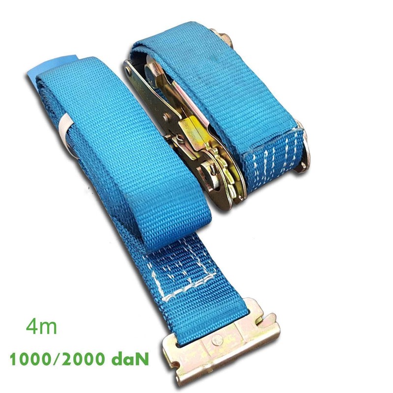 Lashing Strap 4 m / 1000-2000 daN Anchor Rail Combination