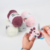 FREEBLOSS Set of 4 Axolotl Crochet Yarn and Crochet Hook