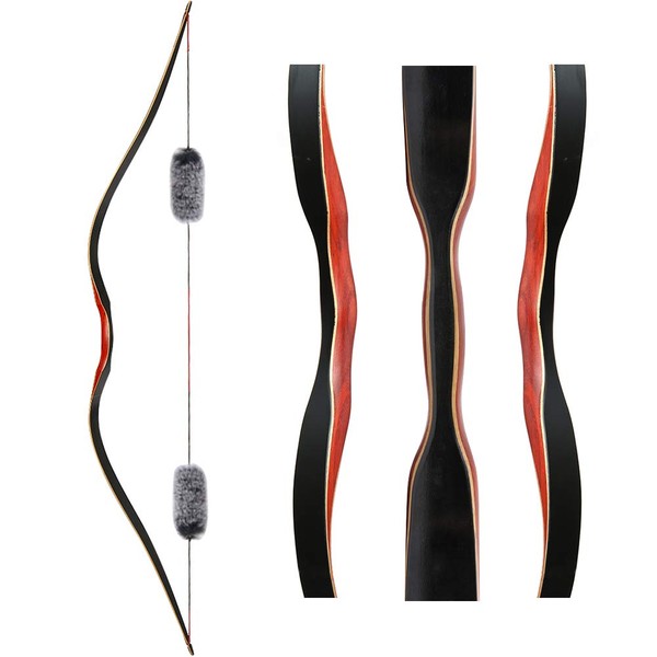 Archery 60'' Longbow Outdoor Hunting Recurve Bow and Arrow One