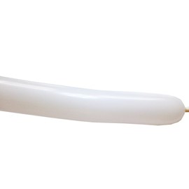 Rimobul Solid Color Twisting Balloons - Pack of 100 (White)
