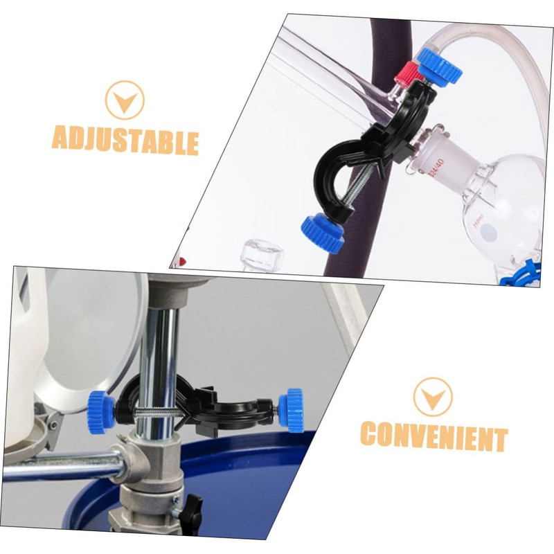 BUGUUYO 3pcs Laboratory Equipment Cross Clamp Holder with Boss Head