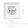 Spegiffu Sister Gifts Trinket Jewelry Dish- Side by side or