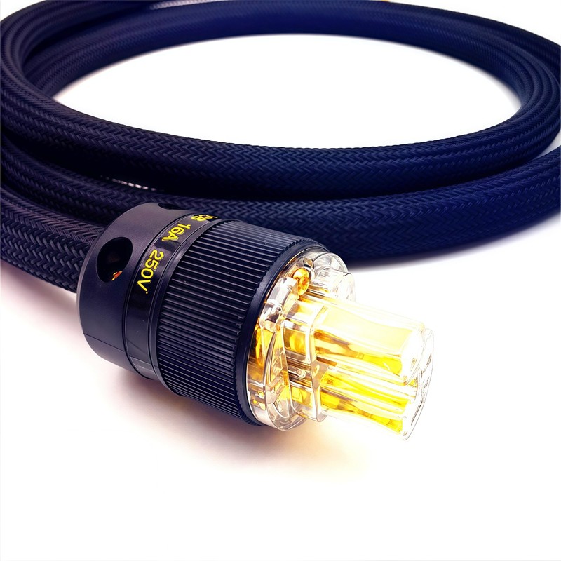 WAudio 10AWG Audio Power Cable - EU Standard HiFi Power