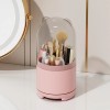 Recipiente For Guardar Brochas De Maquillaje Con Rotación D