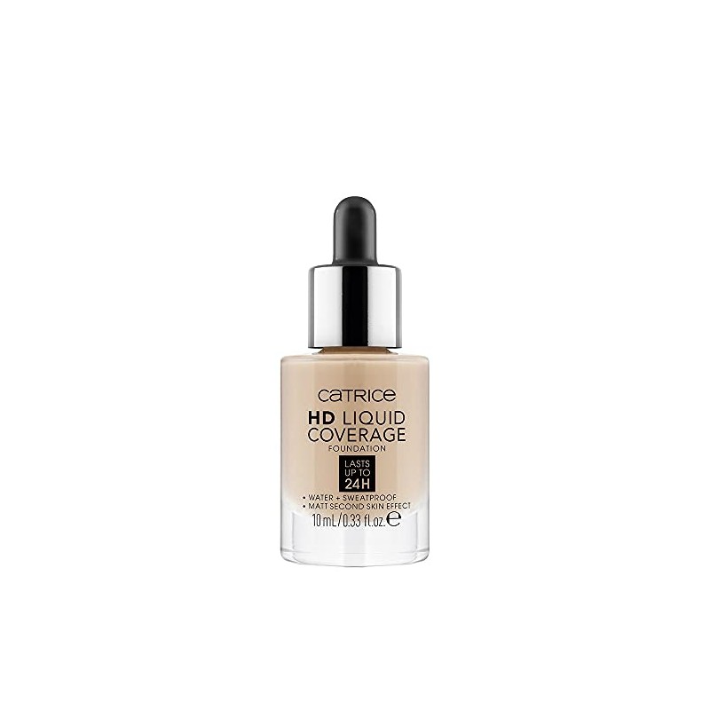 Catrice Mini HD Liquid Coverage Foundation, Make Up, No. 020
