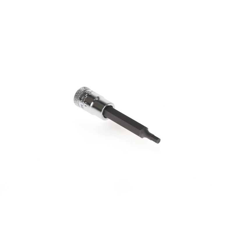 Gedore 1933256 Long Hexagon Socket Bit, 0.1 inch (3 mm)