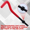 LEONTOOL 30 Pieces M8 x 1.25 Helicoil Thread Repair Kit,