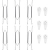 6 Pack Plate Hangers for The Wall, Suitable for 16-20