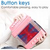 Kids Accordion, 10 Keys Control Button Accordion Musical Instruments for