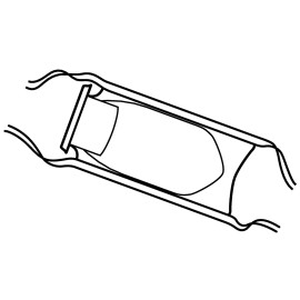 Stay-Dry Halyard Stay-Dry Ice Bag, 6½ x 12 Inch (Sold as BX/25)