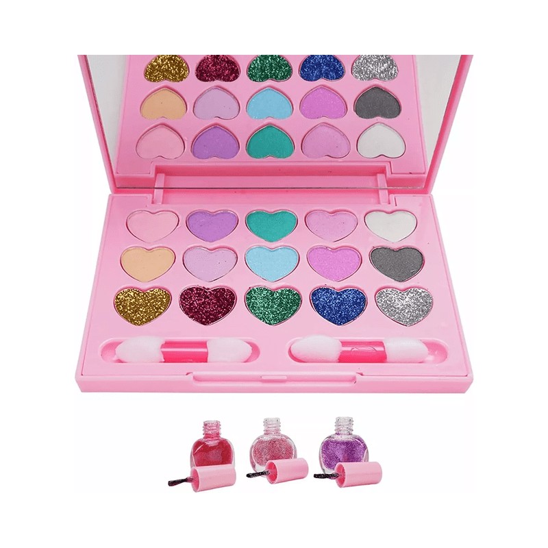 Juego De Maquillaje Infantil Multicolor 20 PZS