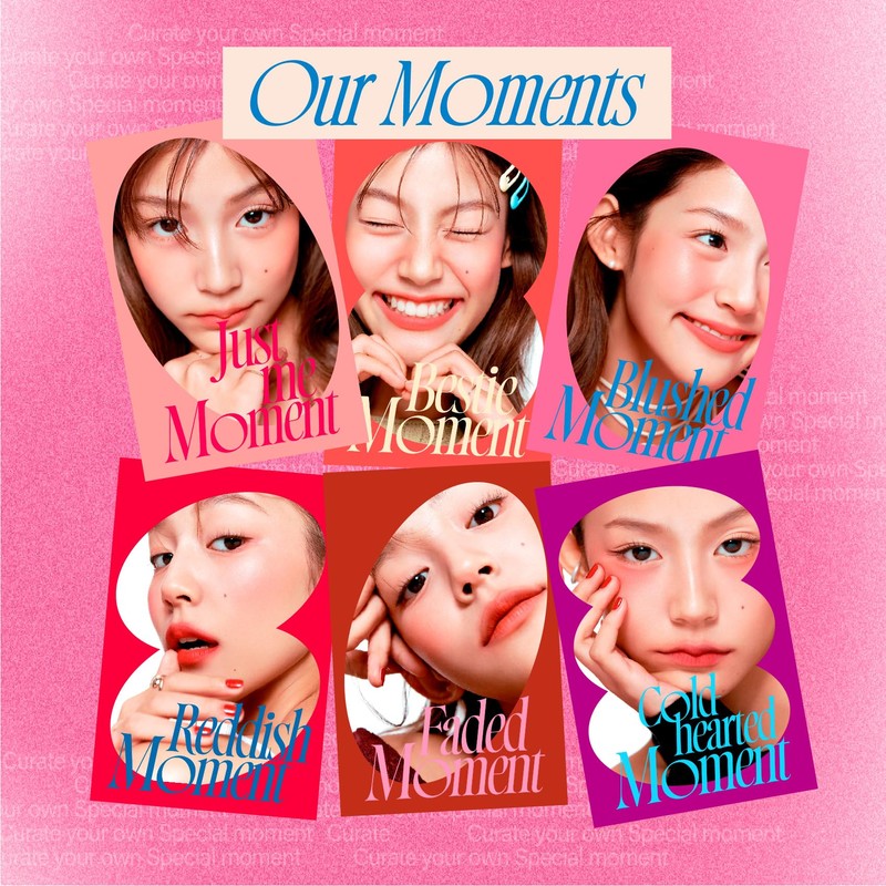 fwee [30 Colors] Lip & Cheek Burly Printing Pot Pink