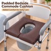 Bedridden Elderly Toilet Seat Cushion for Bedside Toileting – Soft