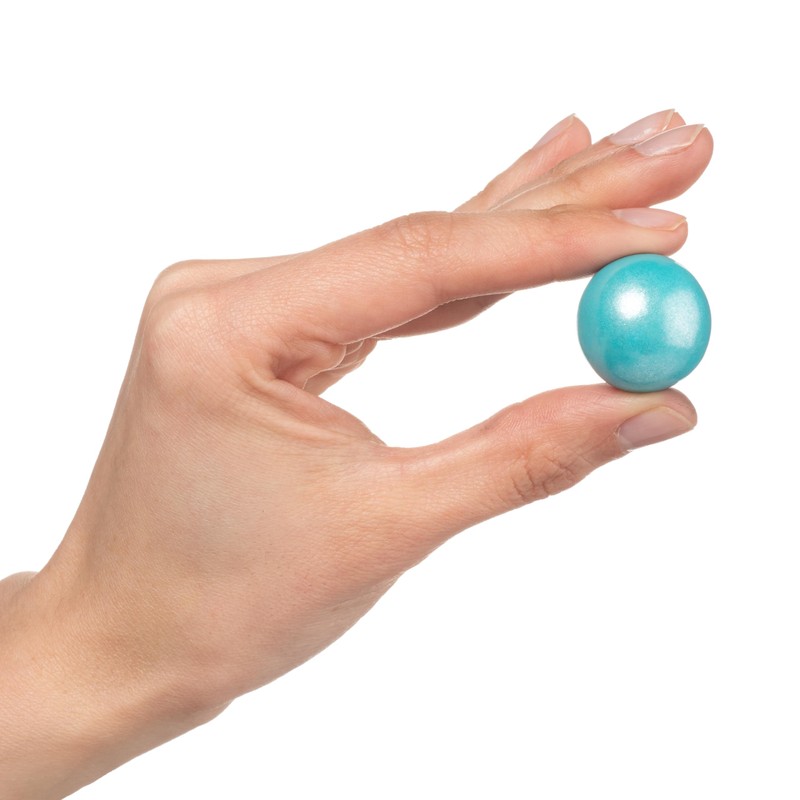 Candy Envy - White Gumballs - 1 Inch - Approximately