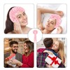 Bonnet Sleep Cap,SchlafmüTze,Bonet,Bonnet Seide,Haarhaube für Die Nacht,Haarhaube,Duschhaube (Rosa)