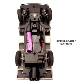 RC Mini Pick-Up Derby Truck – 2.4GHz Off-Road RC Car with Vapor Exhaust, LED Lights, and Realistic Sound – High-Speed Remote Control Toy